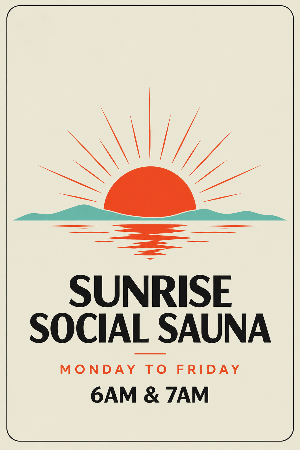 Sunrise Social Sauna